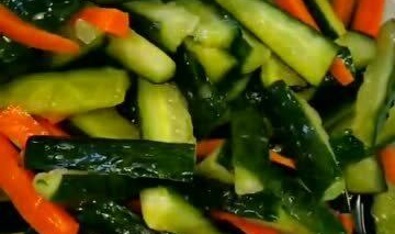 酱黄瓜的腌制方法,传统腌制秘方，酸辣可口，简单易学